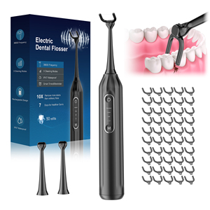Fil <span class=keywords><strong>dentaire</strong></span> de remplacement étanche IPX7 fil électrique Portable fil électrique Oral propre fil électrique vibrant sonique pour adulte - Product Image 1