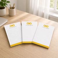 Bloc-notes personnalisé imprimé A4 A5 A6 à feuilles détachables, ligné horizontalement, agenda quotidien, bloc-notes mémo, papier offset recyclable, promotion écriture