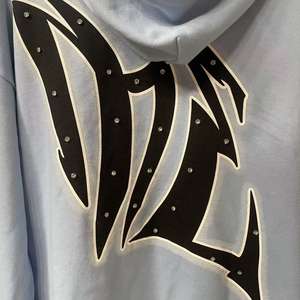 Sweat à capuche 100% coton épais de qualité supérieure avec émotion mixte Monster Looped avec impression Monster pour hommes et femmes - Product Image 6