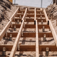 Pieu hélicoïdal galvanisé à chaud Q235B 85μm pour allées en bois/clôtures/fondations de maisons