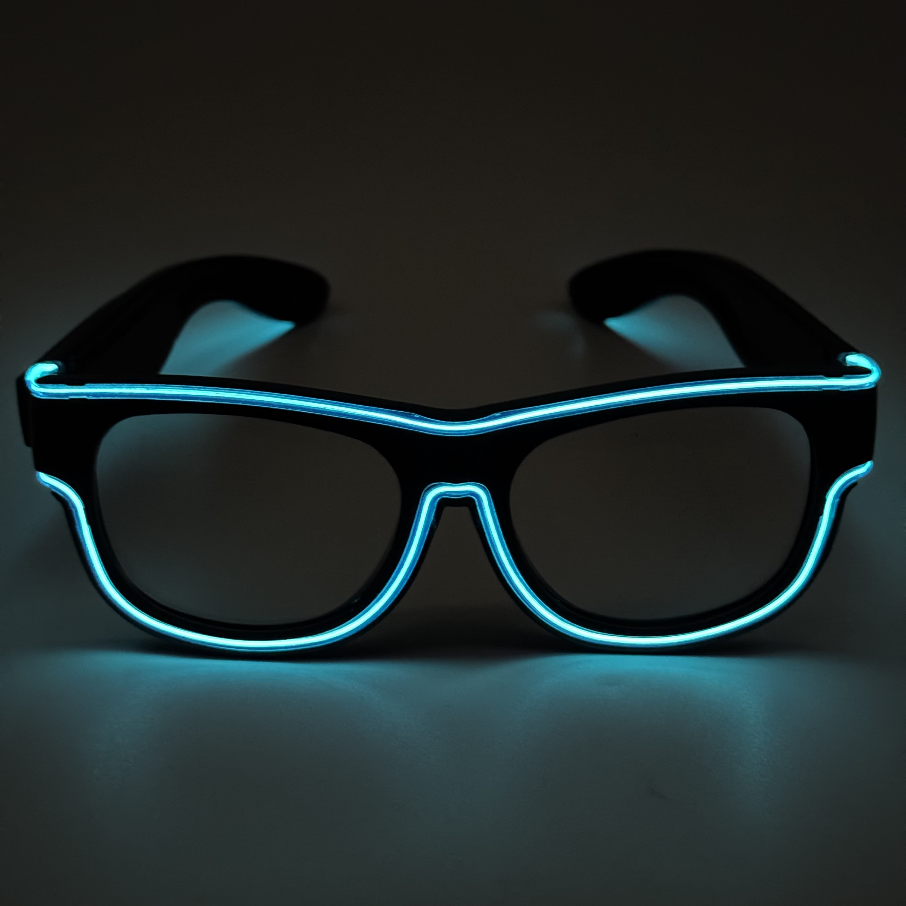 Clear lens with blue light