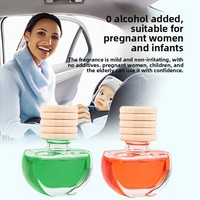 Diffuseur de parfum en verre pour voiture, désodorisant d'intérieur longue durée, aromathérapie, vente en gros