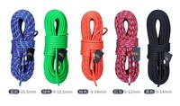 Corde statique en nylon 9mm 10mm 10.5mm 11mm 12mm 14mm, protection, levage auxiliaire, charge, escalade, extérieur, haute altitude