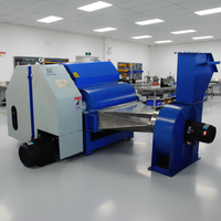Machine à carder les fibres animales Yuanquan pour mélangeur de fibres, pour ouvrir toutes les fibres animales avec l'huile de laine