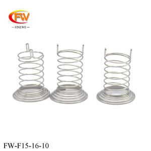 Finewe Factory Custom 16mm Long Double Ear <strong>Compression</strong> <strong>Springs</strong> 0.4mm Nickel Plating Alloy Wire Industrial Coil Style - Product Image 6