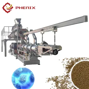 Extrudeuse flottante d'aliments pour poissons de grande capacité Machine à granulés pour aliments pour poissons - Product Image 1