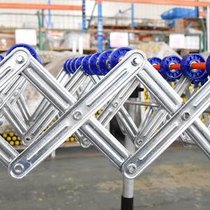 Kartonları kutuları için EPC-01W600 yüksek kalite en iyi fiyat genişletilebilir esnek paten tekerlek makaralı konveyör - Product Image 4