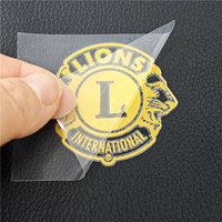 Autocollants de transfert UV dorés BONI, étiquettes personnalisées avec logo de marque, transfert à froid, bronzage, transfert à chaud argenté, autocollants de transfert transparents