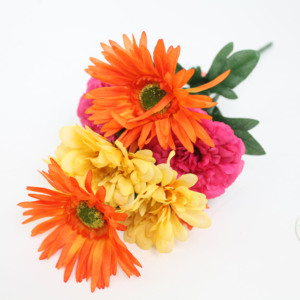 Fleurs artificielles funéraires de haute qualité à prix réduit, buissons commémoratifs pour la décoration <span class=keywords><strong>funéraire</strong></span> - Product Image 6