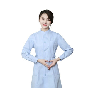 Uniforme de Trabajo para Enfermeras, Estilo Moderno, Cómodo, Tejido de Alta Calidad, Vestido de Enfermería de Manga Larga para Hospital - Product Image 6