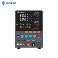 Sunshine P2 Pro alimentation cc régulée intelligente 30v 5a alimentation pour la réparation de téléphone portable