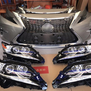 Accesorios completos de coche de fácil instalación para <span class=keywords><strong>Lexus</strong></span> ES <span class=keywords><strong>LS</strong></span> IS RX NX LX cubierta de boca delantera moderna tablero de hoja parachoques de faro ES250 - Product Image 4