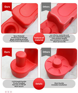 ゴーカートボートトラックバリアリモートレースクラッシュモバイルフェンス安全制御道路プラスチックバリケード水上 - Product Image 6