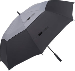 Paraguas Doble Clásico Extra Grande de 34 Pulgadas con Ventilación, Resistente al Viento e Impermeable, Apertura Automática, Personalizado, Recto, para Regalos Empresariales de Golf - Product Image 1
