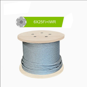 เชือกลวดสลิงเหล็กมาตรฐานสูงแบบจุ่มร้อนไฟฟ้ากัลวาไนซ์สำหรับลากต้นไม้ในป่า - Product Image 6