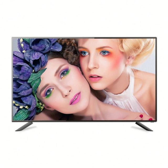 ZhengFeng Full Screen Frameless LED TV 43 Inch Hotel TV Full HD 1080p LED Backlight Internet LCD Wide Screen Progressive Black