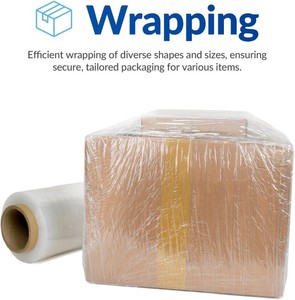 高品质拉伸膜卷材 LLDPE 拉伸托盘包装膜，适用于重型工业包装机拉伸膜 - Product Image 4