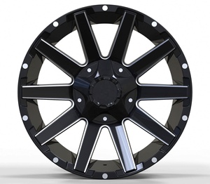 Flrocky – 15, <span class=keywords><strong>17</strong></span>, 18 <span class=keywords><strong>pouces</strong></span>, 5/6x100/139, 7 modèles, nouvelles jantes en alliage bon marché, roue en alliage d'aluminium pour jantes de voiture à trous 5/6 - Product Image 3