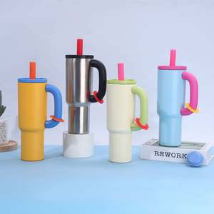 Nouveau gobelet de voiture portable de voyage en plein air de 40oz en acier inoxydable étanche à double paroi isolé sous vide - Product Image 2