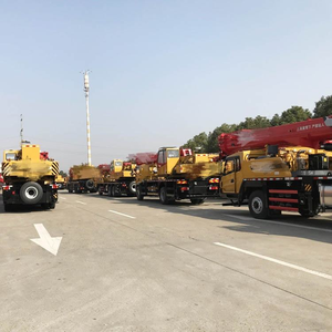 מנוף משאית 125 טון STC1250 מנוף נייד הידראולי כבד עם זרוע בעלת 5 חלקים - Product Image 4