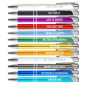 Manufacturer Cheap Gift Metal Ball <b>Pen</b> Advertising Ballpoint <b>Pen</b> With Personalized Engraved Print Logo - Product Image 1