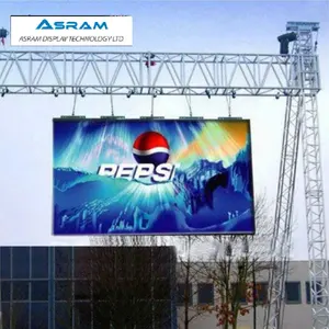 Baik Harga Grosir Kurva Fleksibel Arc Luar Ruangan Penuh Warna HD LED Display P2.97 Rental Sewa