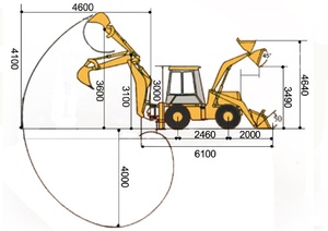 TL30-20 Mini/Small Wheel Backhoe <span class=keywords><strong>Loader</strong></span> Hydraulic Control Wheel <span class=keywords><strong>Loader</strong></span> <span class=keywords><strong>Bachoe</strong></span> Loaders untuk Kebun - Product Image 5