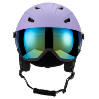 Casque de ski léger de haute qualité, semi-couvert, certifié CE, avec 12 aérations pour la sécurité en hiver sur scooter et vélo
