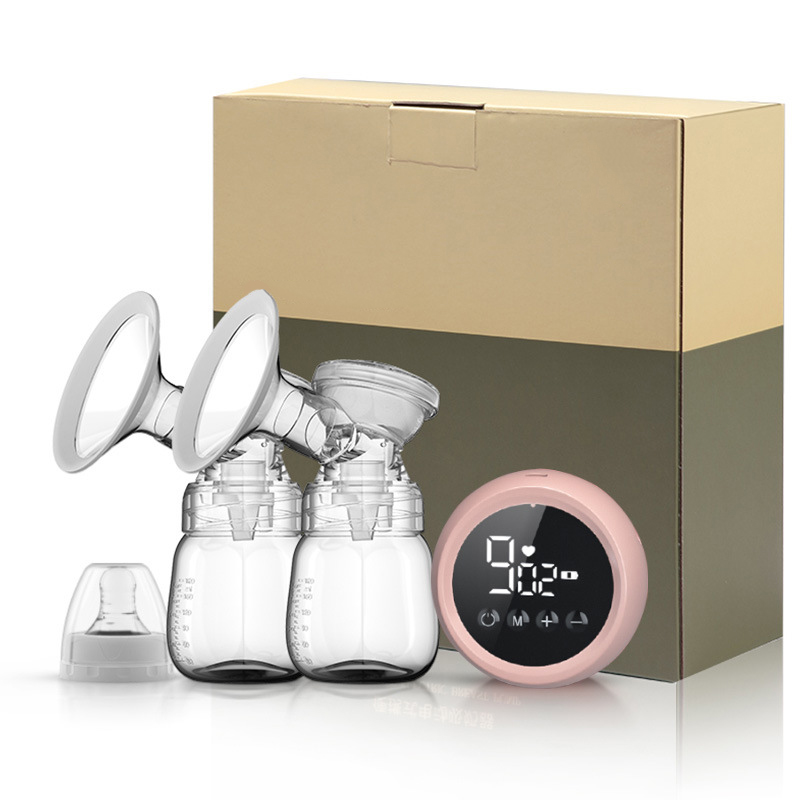 Двойной силиконовый портативный Электрический молокоотсос Spectra Hands Free, молокоотсос, экстрактор молока Materna