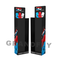 Étagères empilables pour boissons Pop, support de palette empilable en papier ondulé, présentoir Portable pour boissons en carton, demi-palette