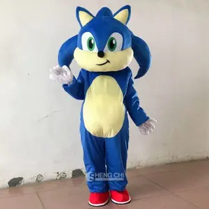 Shengchi Factory Adult Size Custom Sonic mascotte costumi Sonic Animal Promotion Adult Cartoon