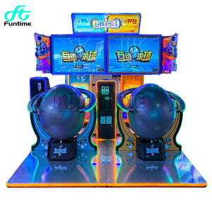 Machine <span class=keywords><strong>de</strong></span> <span class=keywords><strong>jeu</strong></span> d'arcade interactive géante et immersive, type bowling, à monnayeur, avec éclairage néon complet, pour la compétition sportive, équipement <span class=keywords><strong>de</strong></span> divertissement - Product Image 1