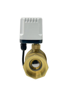 1/2 "3/4" 1 "IP65 Wasserdichtes motorisiertes Kugel hahn 220V 12V 24V 3-Draht 2-Punkt-Steuerventil aus Messing - Product Image 2