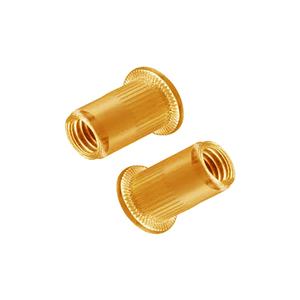 ผู้ผลิตอินเดียที่มีคุณภาพสูงทองเหลือง Slotted รอบคอโดม Rivet Hex แปลนทองเหลืองถั่วในราคาที่เป็นกลุ่ม - Product Image 2