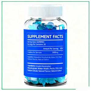 Suplementos OEM/ODM Pré-Treino 5g 6g Creatina Monohidratada Gummy Candy 60 Contagens Complexo Energético para Adultos 2 Gummies - Product Image 2