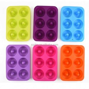 Moldes de Silicona Antiadherentes de Grado Alimenticio para Hornear Donuts - Product Image 6