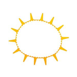 Courroie d'entraînement de longue durée de vie personnalisée spécialisée Courroie de poulie de plateau tournant pour les magasins de vêtements - Product Image 1