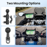 Écran GPS portable pour moto, étanche IP67, 6,25 pouces, écran HD IPS, navigation GPS, Android Auto sans fil, CarPlay sans fil