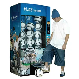 Nieuwe Kast Voetbal Spelers Shirt Automaat Straatcommunicatie Kunst Voetbalautomaat Voor Voetbal Gym