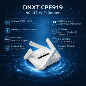 DNXT 4g lte <b>wifi</b> <b>router</b> Cat4 2.4GHz 300Mbps <b>wifi</b> 6 <b>router</b> <b>mini</b> <b>wifi</b> LTE 4g sim <b>router</b> Fold antenna 4g cpe Office Use - Product Image 2