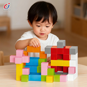 Juego de Cubos Magnéticos Chengji <span class=keywords><strong>2x2</strong></span> para Viaje, 120 Piezas, Bloques Magnéticos en Caja Metálica, Cubos Magnéticos de Colores para Construir - Product Image 2