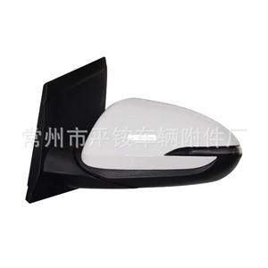 Rétroviseur latéral de voiture Hyundai Hb20 87610/87620-R1020, miroir plat, coque noire en ABS, neuf pour Hyundai Huatai - Product Image 2