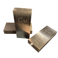 Un KG de lingot de cuivre fin .999