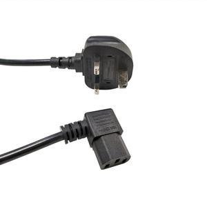 2M 3C * 1mm2 prise britannique à angle droit C13 cordon d'alimentation prise britannique à angle droit C13 cordon d'alimentation prise britannique à angle droit C13 rallonge - Product Image 1