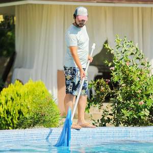 Proveedor de China, gran oferta, <span class=keywords><strong>Skimmer</strong></span> de piscina personalizado, red <span class=keywords><strong>para</strong></span> estanque de peces, bolsa profunda, rastrillo de hojas, <span class=keywords><strong>Skimmer</strong></span>, red de malla fina - Product Image 5