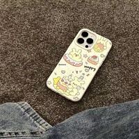 Coque de téléphone Lapin Mignon pour Apple iPhone 15 Pro Max, iPhone 14 Pro, iPhone 13, iPhone 12 Pro – Style Dessin Animé Tendance