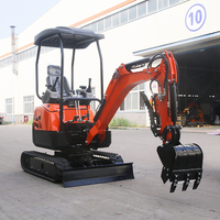 Mini-excavatrice 1,3 tonne avec pince, 2T 3T, Euro 5 CE EPA, pour jardin, ferme, maison - Livraison gratuite