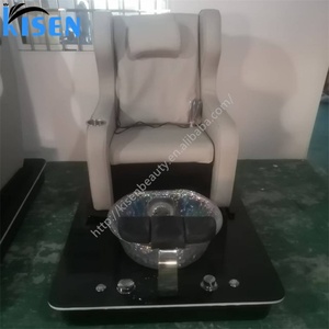 Fauteuil de pédicure spa de luxe KISEN, moderne, blanc, en promotion, pour salon de manucure - Product Image 4