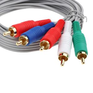 El más vendido <span class=keywords><strong>Cable</strong></span> de alambre de 1,8 M <span class=keywords><strong>Cable</strong></span> de audio y video para <span class=keywords><strong>Wii</strong></span> HD <span class=keywords><strong>Cable</strong></span> de componente AV para consola Nintendo <span class=keywords><strong>Wii</strong></span> Tv <span class=keywords><strong>Cable</strong></span> de componente Av - Product Image 2