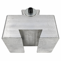 Adaptateur à dégagement rapide pour machine de forage diamantée, bloc en alliage d'aluminium, accessoire de montage dédié